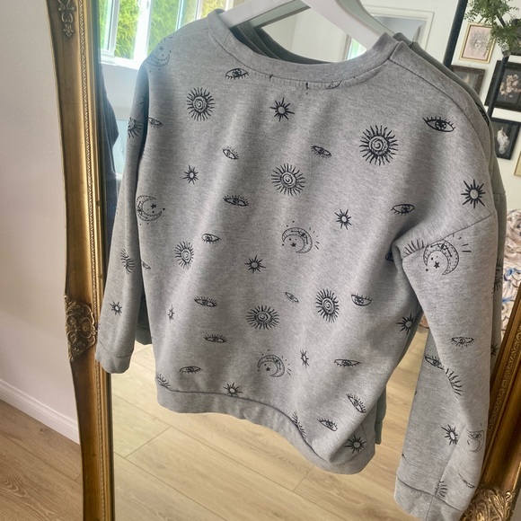 MAX JEANS Gray Casual Third Eye Sweater - Picture 4 of 6